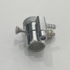 Dual 1/4" Chrome Diverter Valve for Kitchen Tap Spouts - Image 2