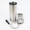 10 Inch 304 Stainless Steel Water Filter Houseing with Half Inch Ports and Bracket for 10 inch by 2 point 5 Water Filters