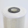 2045PW5Nom 20 inch by 4 point inch 5 micron pleated washable sediment filter for town and tank water-1