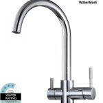 Gooseneck 3 Way Sink Mixer Tap Hot & Cold Plus Filtered FSAT4