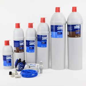 Brita Espresso Coffee Machine Water Filter System with filter head fittings and filter