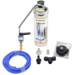 Pentair Everpure 2DC Caravan Motorhome RV Under Sink Water Filter Kit with Tap Fittings and Tubing