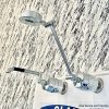 Chrome Shower Head and Arm with Swivel Sealing Nut - Image 5