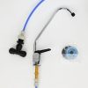 Under Sink Inline Caravan Water Filter System with BEST Filter Fittings and Black Lever Chrome Tap-2